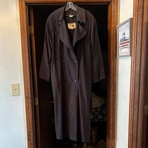 Classic Black Trench Coat for Women